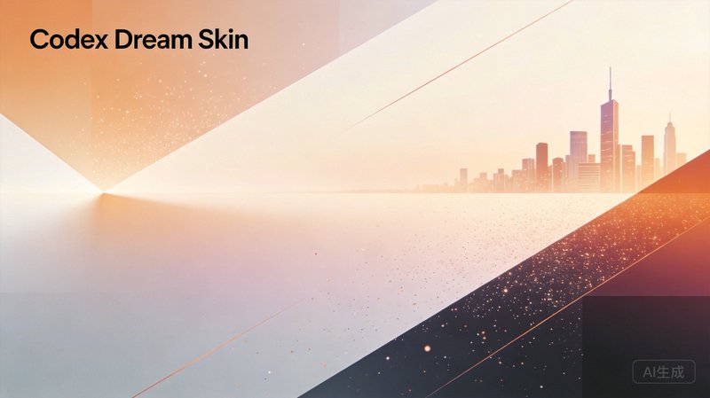 Codex Dream Skin: 4.4K GitHub Stars in 24 Hours—Revamping Codex's Monotonous UI